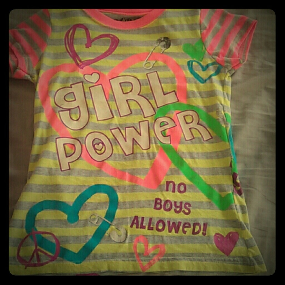 A girl power top